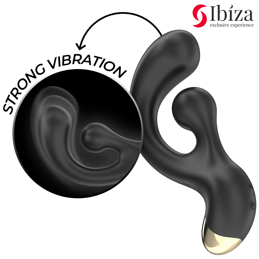 IBIZA - VIBRERANDE & ROTERANDE STIMULATOR