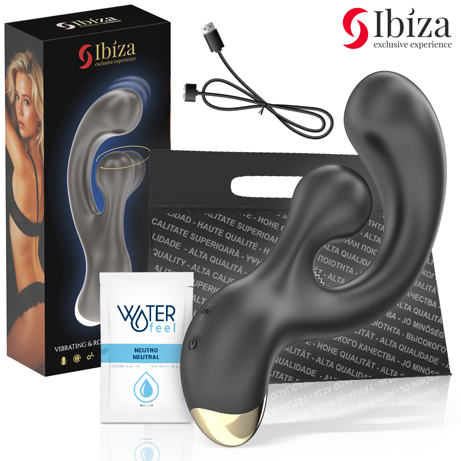 IBIZA - VIBRERANDE & ROTERANDE STIMULATOR