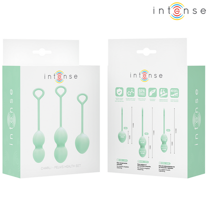 INTENSE - CHARLI KEGELKULOR KIT LJUS JADEGRÖN