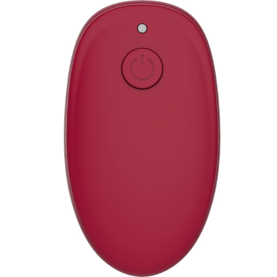 SNAIL VIBE – GIZI DUO PARSTIMULATOR FJÄRRKONTROLL VINRÖD