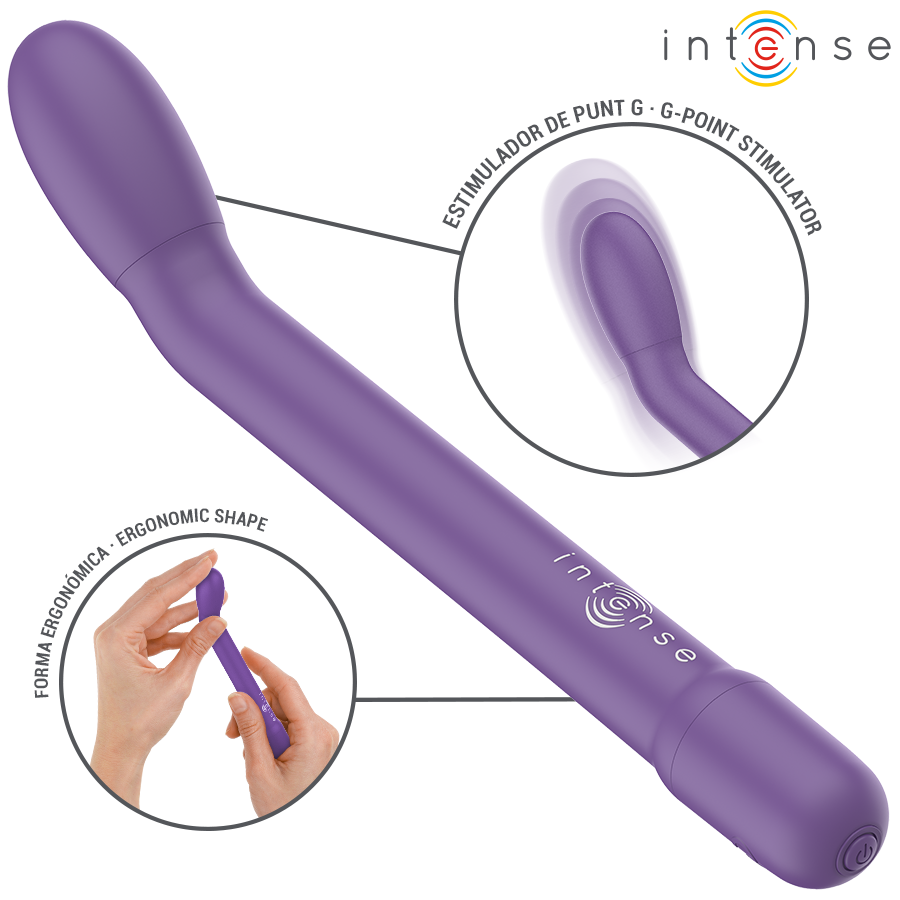INTENSE - KARLIE UPPLADDNINGSBAR G-PUNKTSTIMULATOR LILA