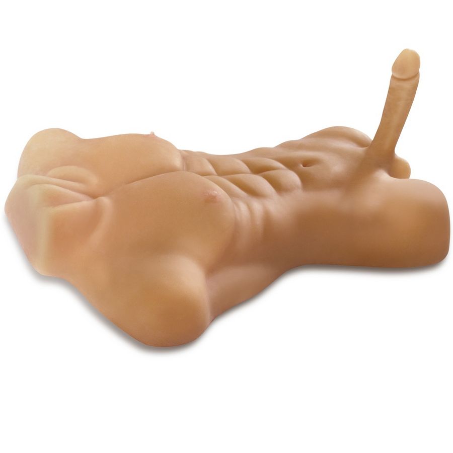 EXTREME TOYZ - FUCK ME MEGA MALE TORSO MASTURBADOR - Kink&Play