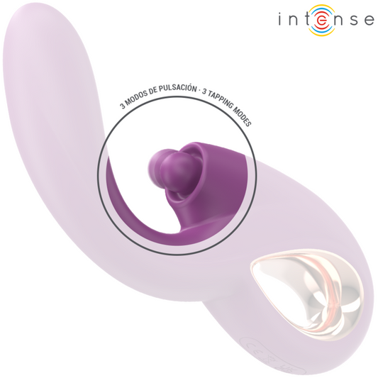 INTENSIV - LALI MULTIFUNKTIONELL G-PUNKTSVIBRATOR TAPPING &amp; THRUST &amp; VIBRATION LILA