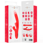 INTENSE - KAROL MULTIFUNCTION VIBRATOR THRUST & STIMULATION & STIMULATING WAVES RED