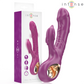 INTENSE - HALLE MULTIFUNCTION VIBRATOR WITH DOLPHIN STIMULATING TONGUE PURPLE