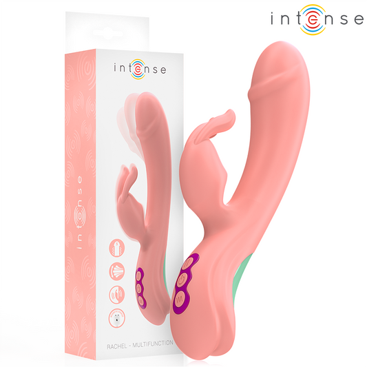 INTENSIV - RACHEL RABBIT VIBRATOR 5 VIBRATIONER ROSA