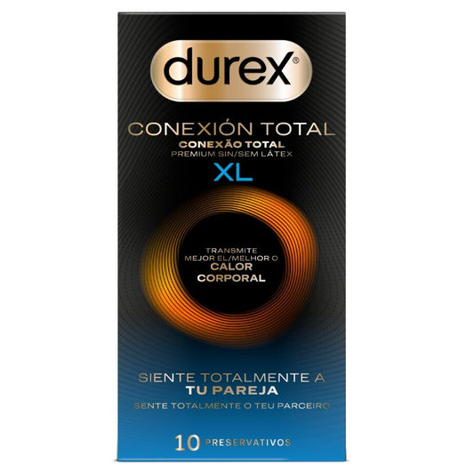 DUREX - TOTAL CONNECTION XL ULTRA TUNNA PLUS LATEXFRIA 10 ENHETER