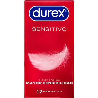DUREX - SENSITIVE CONDOMS 12 UNITS - Kink&Play