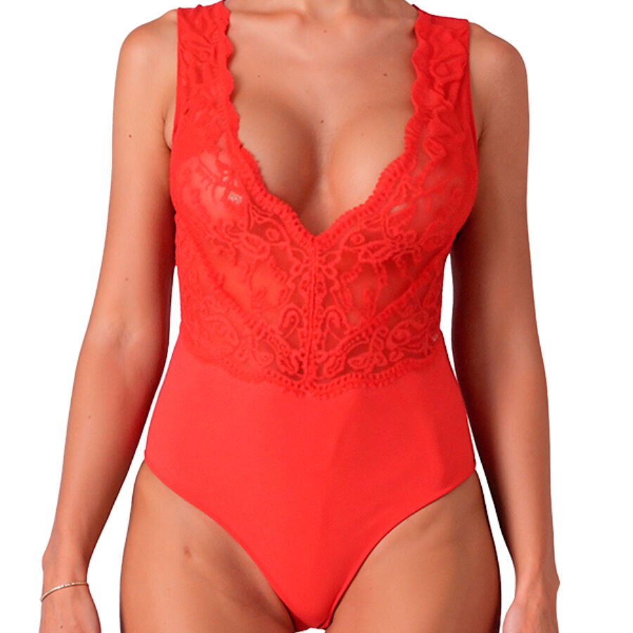 PASSION - EVALIE BODY RÖD S/M