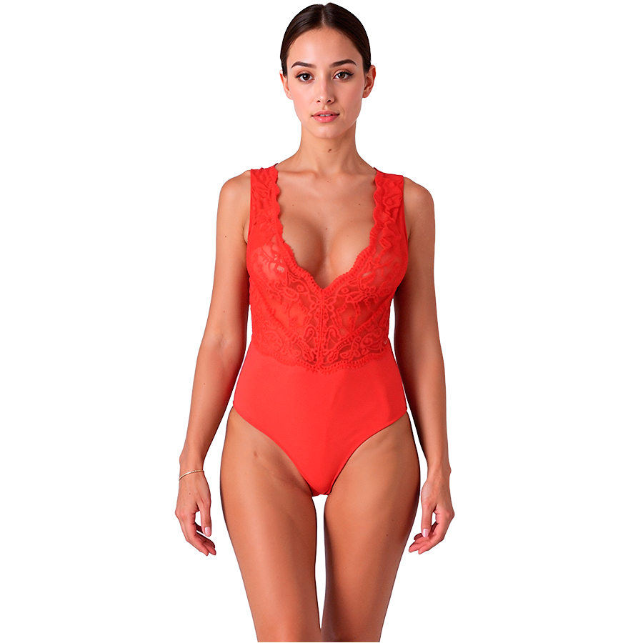 PASSION - EVALIE BODY RÖD S/M