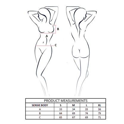 PASSION - SENSIE BODY LEMON L/XL