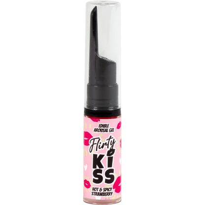 SECRETPLAY - FLIRTY KISS GEL MED ORALAKTSEFFEKTER JORDGUBB & MYNTA 2 x 8 GR