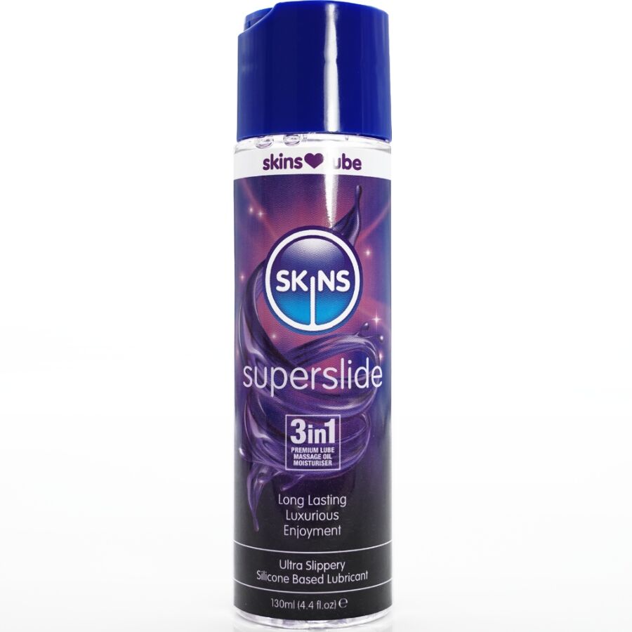 SKINS - SUPERSLIDE SILIKONBASERAT GLIDMEDEL 130 ML