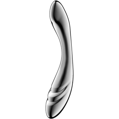 SATISFYER - PURE GRAVITY 3 STAINLESS STEEL DOUBLE-ENDED DILDO