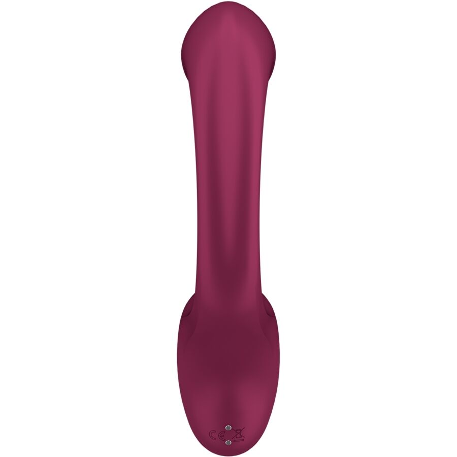 SATISFYER - G FOR GODDESS 2 KANINVIBRATOR BORDEAUX