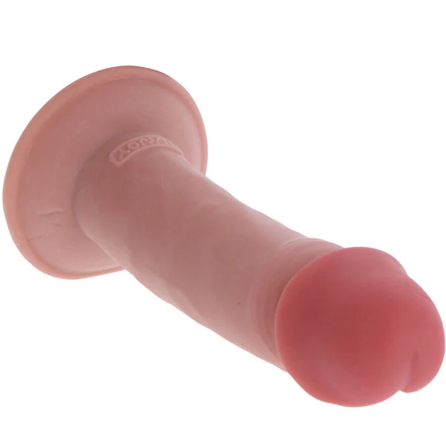 REALISTISK – LYXIG EXTRA TÄT DILDO I TPE 18 CM