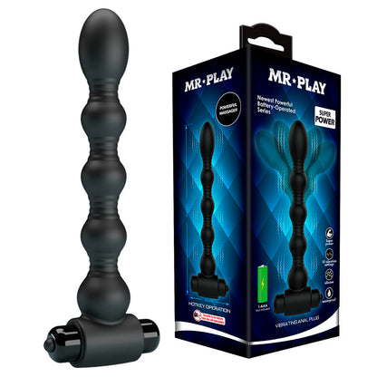 MR PLAY - VIBRERANDE ANALPLUGG MASSAGERARE