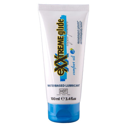 HOT - EXXTREME GLIDE VATTENBASERAT GLIDMEDEL + COMFORT OIL A+ 100 ML