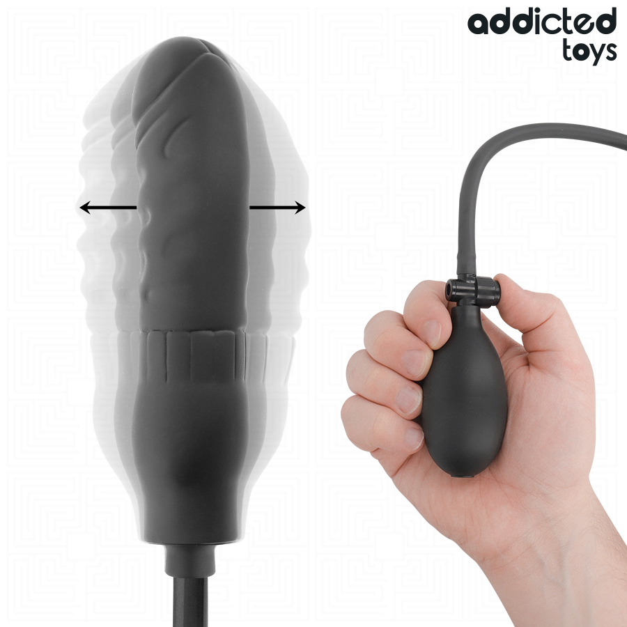 ADDICTED TOYS - UPPBLÅSBAR DILDO MODELL 3