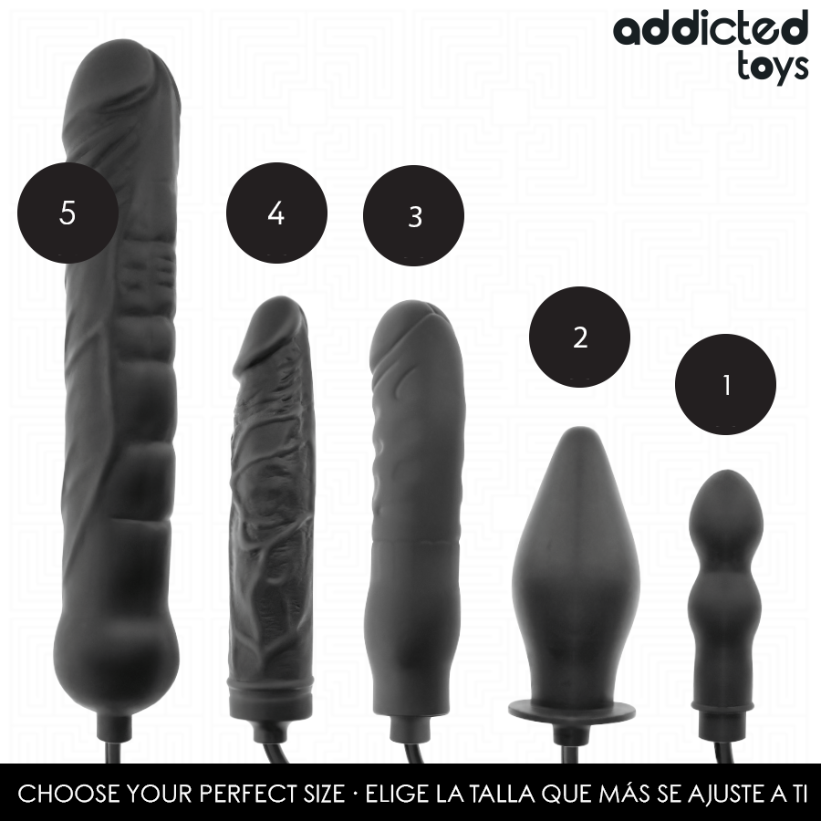 ADDICTED TOYS - UPPBLÅSBAR DILDO MODELL 4