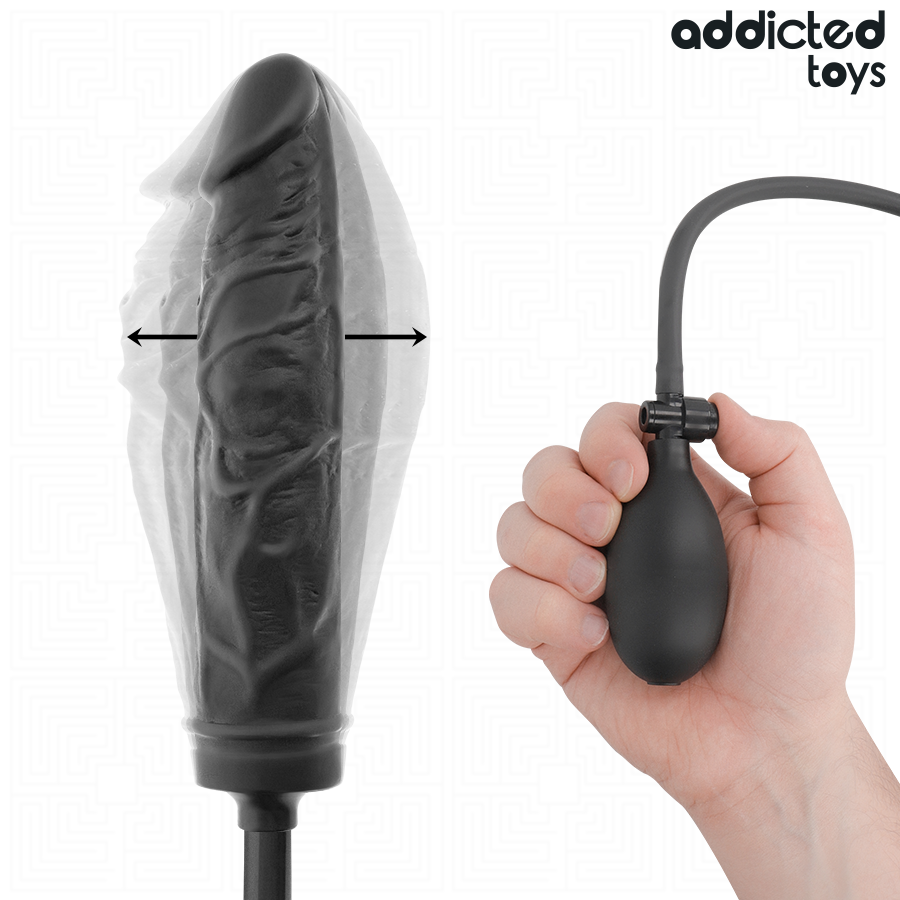 ADDICTED TOYS - UPPBLÅSBAR DILDO MODELL 4
