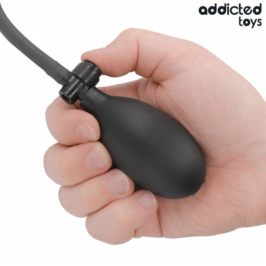 ADDICTED TOYS - UPPBLÅSBAR DUBBEL ANALPROPP MODELL 1