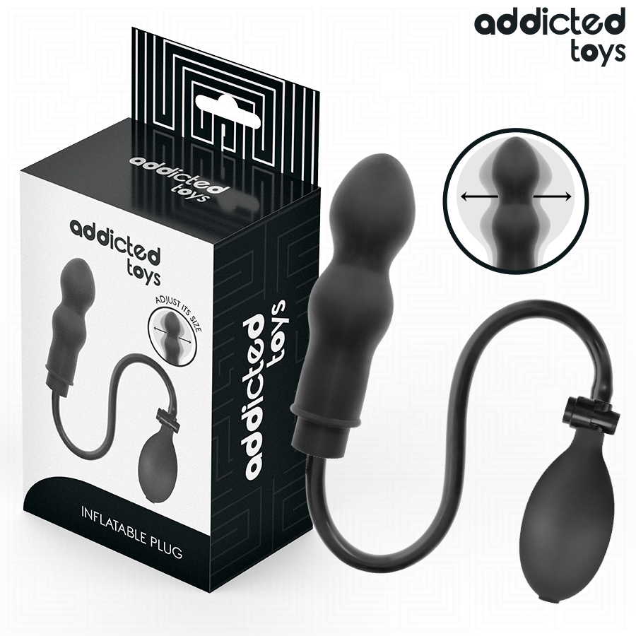 ADDICTED TOYS - UPPBLÅSBAR ANALPLUGG MODELL 1