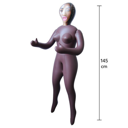 DOLDA BEGÄR - SMUTSIGT ÖDE UPPBLÅSBAR DOCKA 145 CM