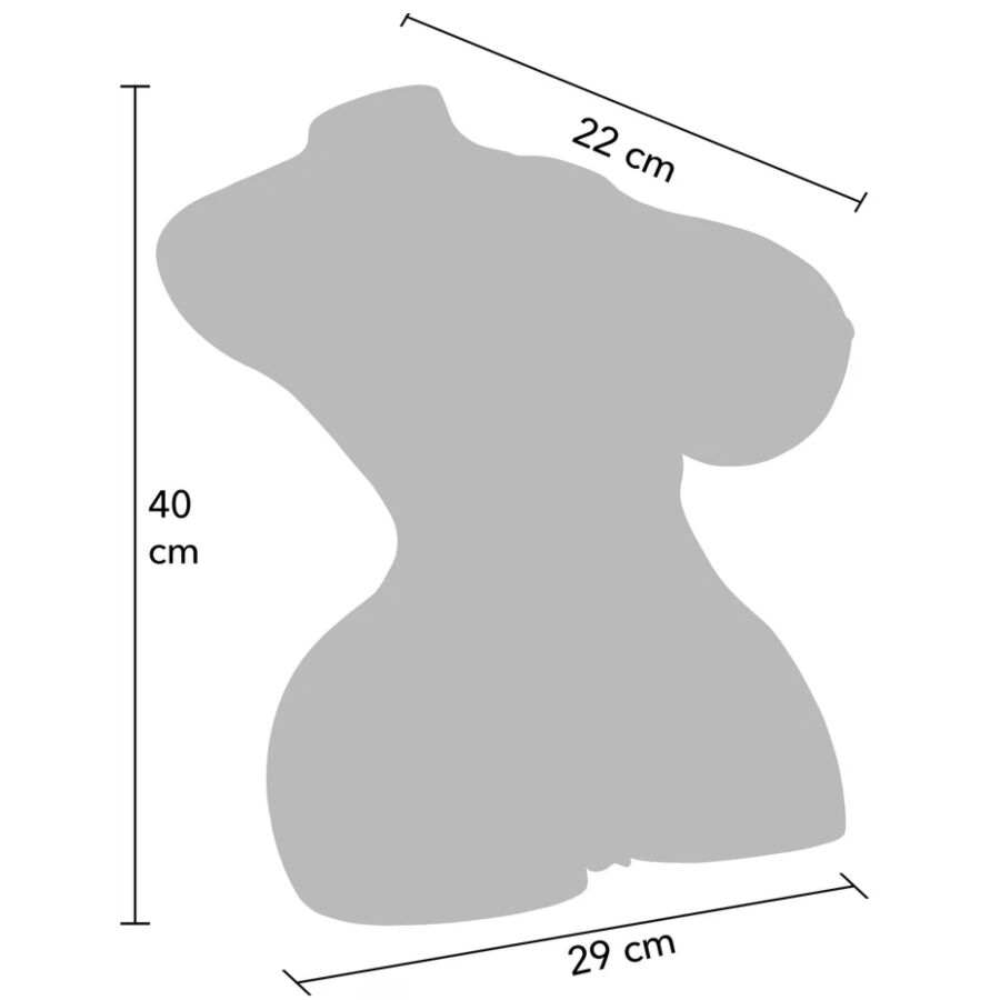 DOLT BEGÄR - KÅT MJÖLKANDE TIK KVINNLIG ONANIKROPP 10 KG