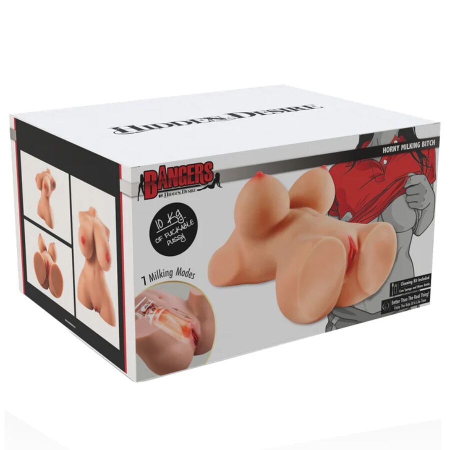 DOLT BEGÄR - KÅT MJÖLKANDE TIK KVINNLIG ONANIKROPP 10 KG