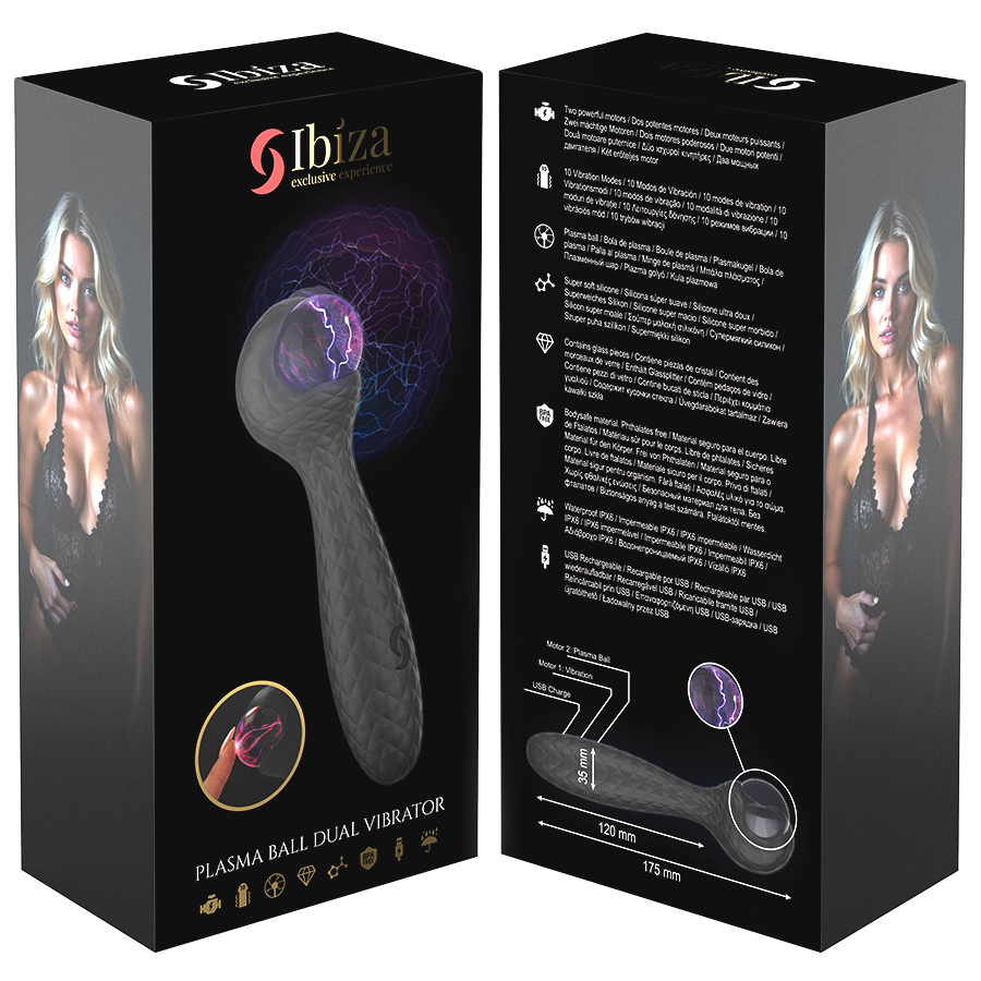 IBIZA – PLASMA SPHERE VIBRATOR OCH STIMULATOR
