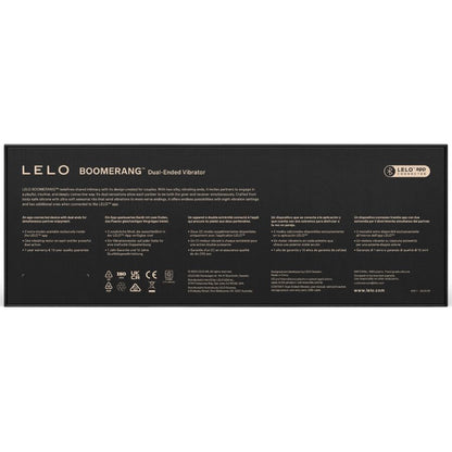 LELO - BOOMERANG DUBBELSI DIGIVIBRATOR LILA