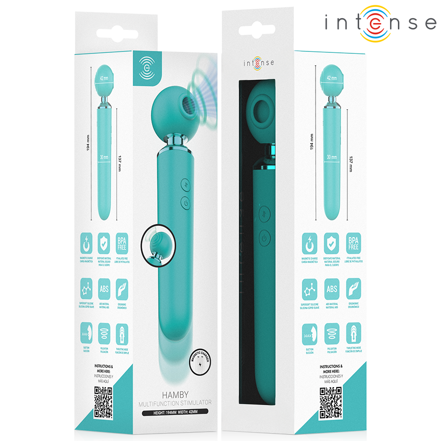 INTENSE - HAMBY MULTIFUNKTIONELL SUG- OCH VIBRATIONSSTIMULATOR