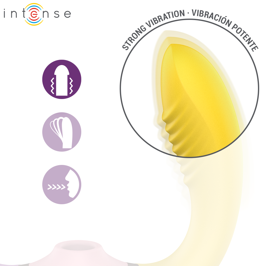 INTENSE - WILLOW 3-I-1 SUG- OCH VIBRATIONSSTIMULATOR