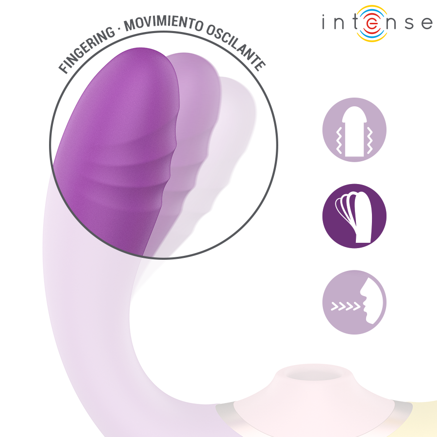 INTENSE - WILLOW 3-I-1 SUG- OCH VIBRATIONSSTIMULATOR