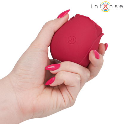 INTENSE - CAMELLIA CLITORAL SUCTION ROSE BY WAVES BORDEAUX