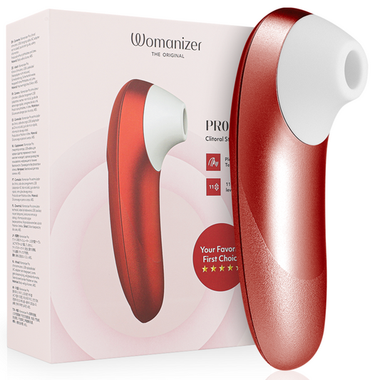 WOMANIZER - PRO VIBRERANDE KLITORISSTIMULATOR BURGUNDY