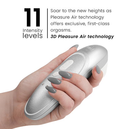 WOMANIZER – PRO VIBRANT KLITORISSTIMULATOR SILVERGRÅ
