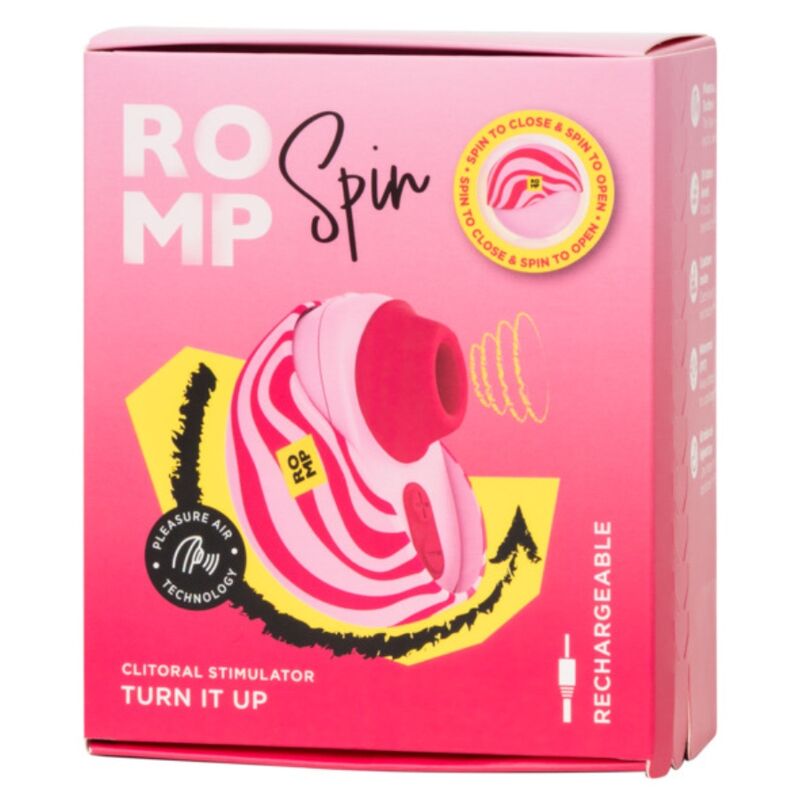 ROMP - SPIN KLITORALSUG MED ROTERANDE ÖPPNING OCH STÄNGNING
