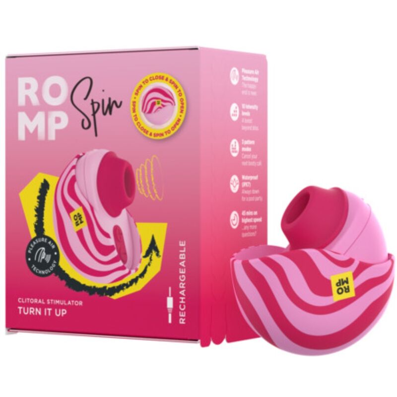 ROMP - SPIN KLITORALSUG MED ROTERANDE ÖPPNING OCH STÄNGNING