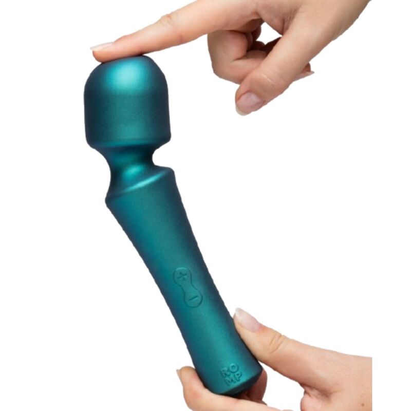 ROMP - PRESTO MINISTAVVIBRATOR MED BÖJLIGT HUVUD GRÖN