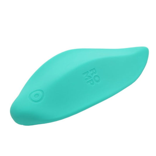 ROMP - WAVE VIBRATOR KLITORAL STIMULATOR ERGONOMISK FORM AQUA GRÖN