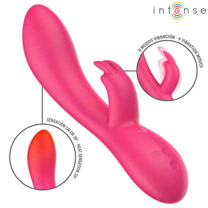 INTENSE - TAMMY RABBITSTIMULATOR MED VÄRME