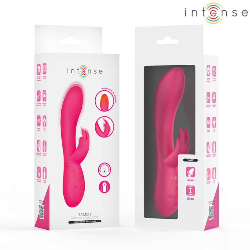 INTENSE - TAMMY RABBITSTIMULATOR MED VÄRME