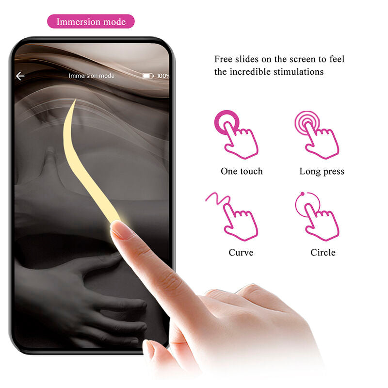 PRETTY LOVE - HAZELYNN 12 FUNCTION APP CONTROL MASSAGER PINK