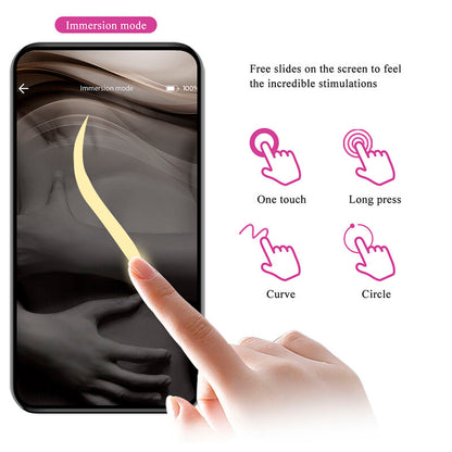 PRETTY LOVE - HAZELYNN 12 FUNCTION APP CONTROL MASSAGER PINK