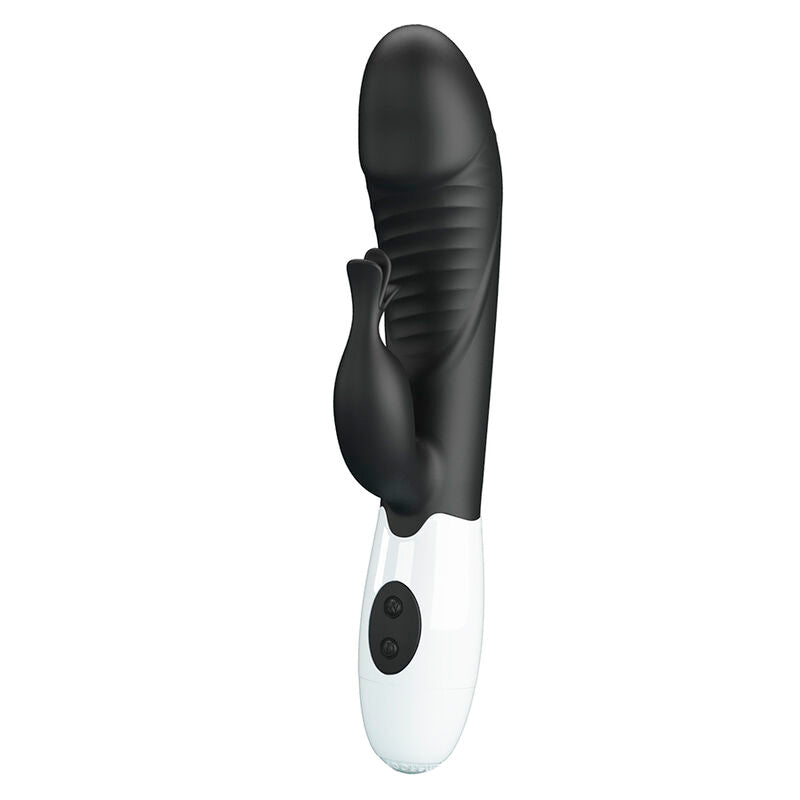 PRETTY LOVE - RASMUSSEN 30-FUNKTIONS RABBITVIBRATOR SVART