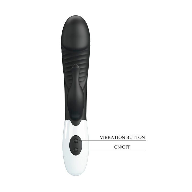 PRETTY LOVE - RASMUSSEN 30-FUNKTIONS RABBITVIBRATOR SVART