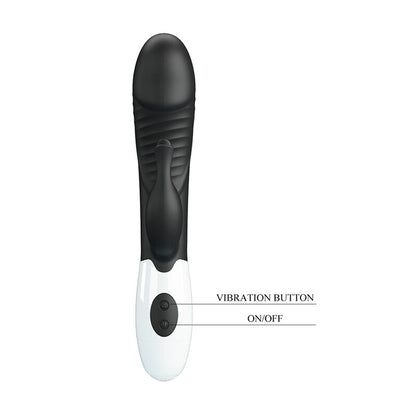 PRETTY LOVE - RASMUSSEN 30-FUNKTIONS RABBITVIBRATOR SVART