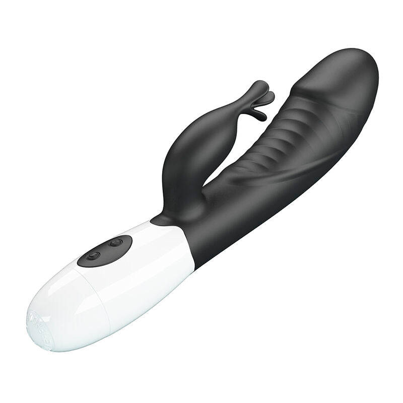PRETTY LOVE - RASMUSSEN 30-FUNKTIONS RABBITVIBRATOR SVART